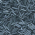 Miyuki Slender Bugle - Matte Gunmetal 1,3x6 mm, 5 gram Miyuki