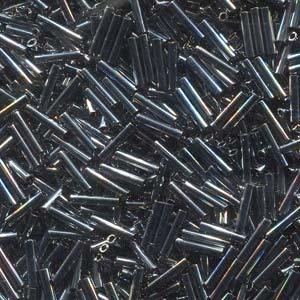 Miyuki Slender Bugle - Dyed Opaque Dark Purple 1,3x6 mm Miyuki