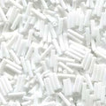 Miyuki Slender Bugle - Opaque White 1,3x6 mm, 5 gram Miyuki
