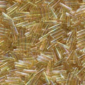 Miyuki Slender Bugle - Light Topaz AB 1,3x6 mm, 5 gram Miyuki