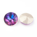 Kinesisk strass - Round stone Violet blue 8mm 1 styck Hilmas Pyssel