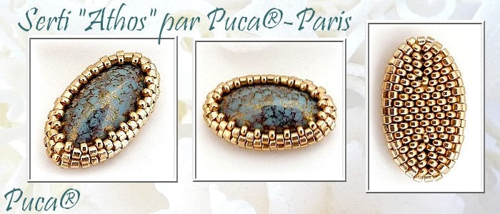 Mönster Athos Serti Les perles par Puca® - Paris