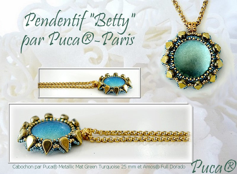 Mönster Hänge - Betty Les perles par Puca® - Paris