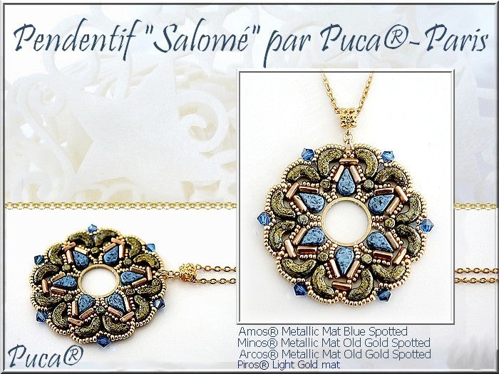 Mönster Hänge - Salomé Les perles par Puca® - Paris