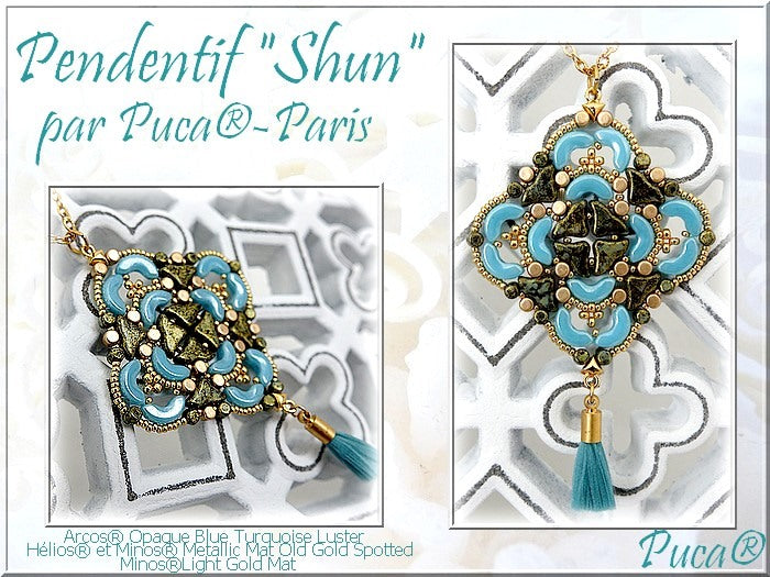 Mönster Hänge - Shun Les perles par Puca® - Paris