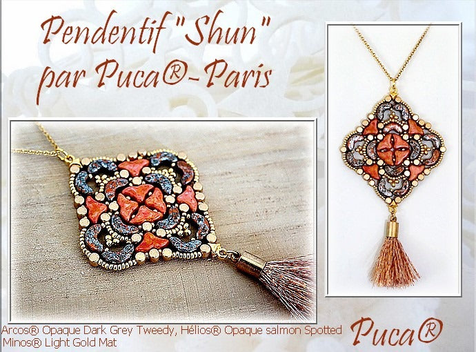 Mönster Hänge - Shun Les perles par Puca® - Paris