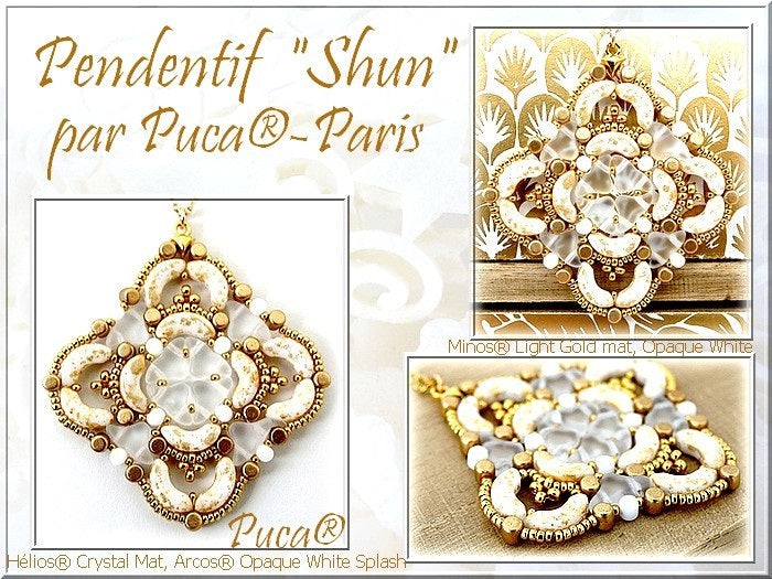 Mönster Hänge - Shun Les perles par Puca® - Paris