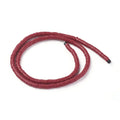 Heishi pärlor - Mörkröd 4mm 1 sträng Hilmas Pyssel