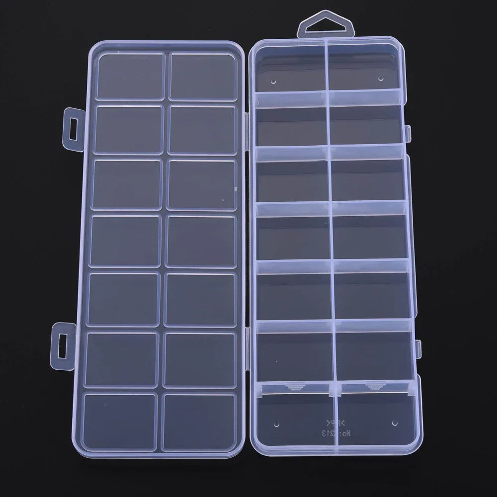 Pärlförvaring - Ask med 14 mindre fack Hilmas Pyssel