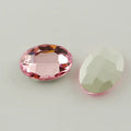 Kinesisk Strass - Oval Flamingo 18x13mm 1 styck Hilmas Pyssel