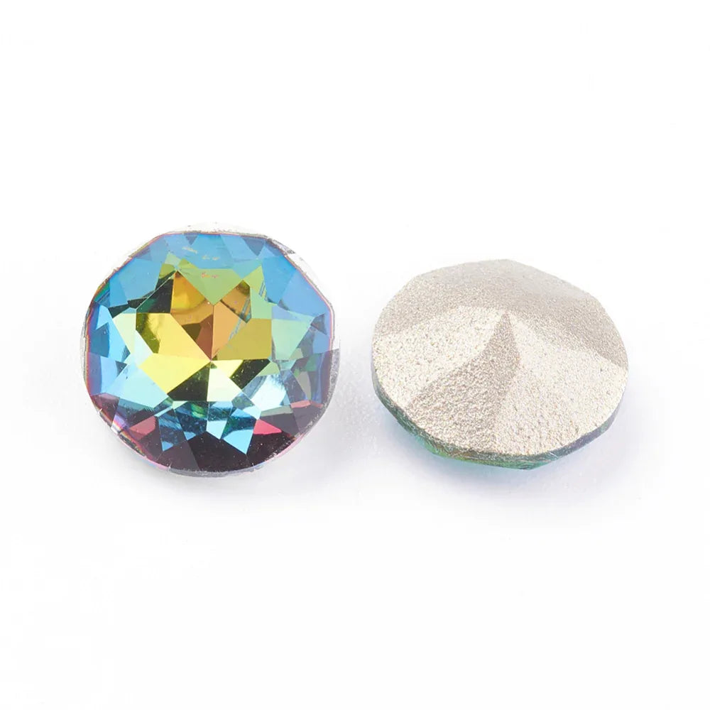 Kinesisk strass - Round stone Vitrail Medium 8mm 1 styck Hilmas Pyssel