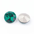 Kinesisk Strass - Round stone Emerald 8mm 1 styck Hilmas Pyssel