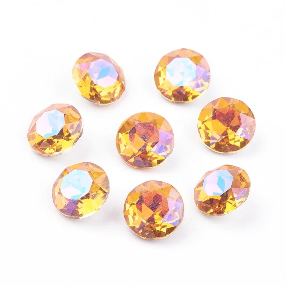 Kinesisk strass - Round stone Astral Pink 10mm 1 styck Hilmas Pyssel
