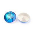 Kinesisk Strass - Round stone Bermuda Blue 10mm 1 Styck Hilmas Pyssel