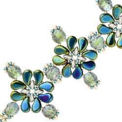 Mönster - Baroque Blossoms Armband Beadsmith