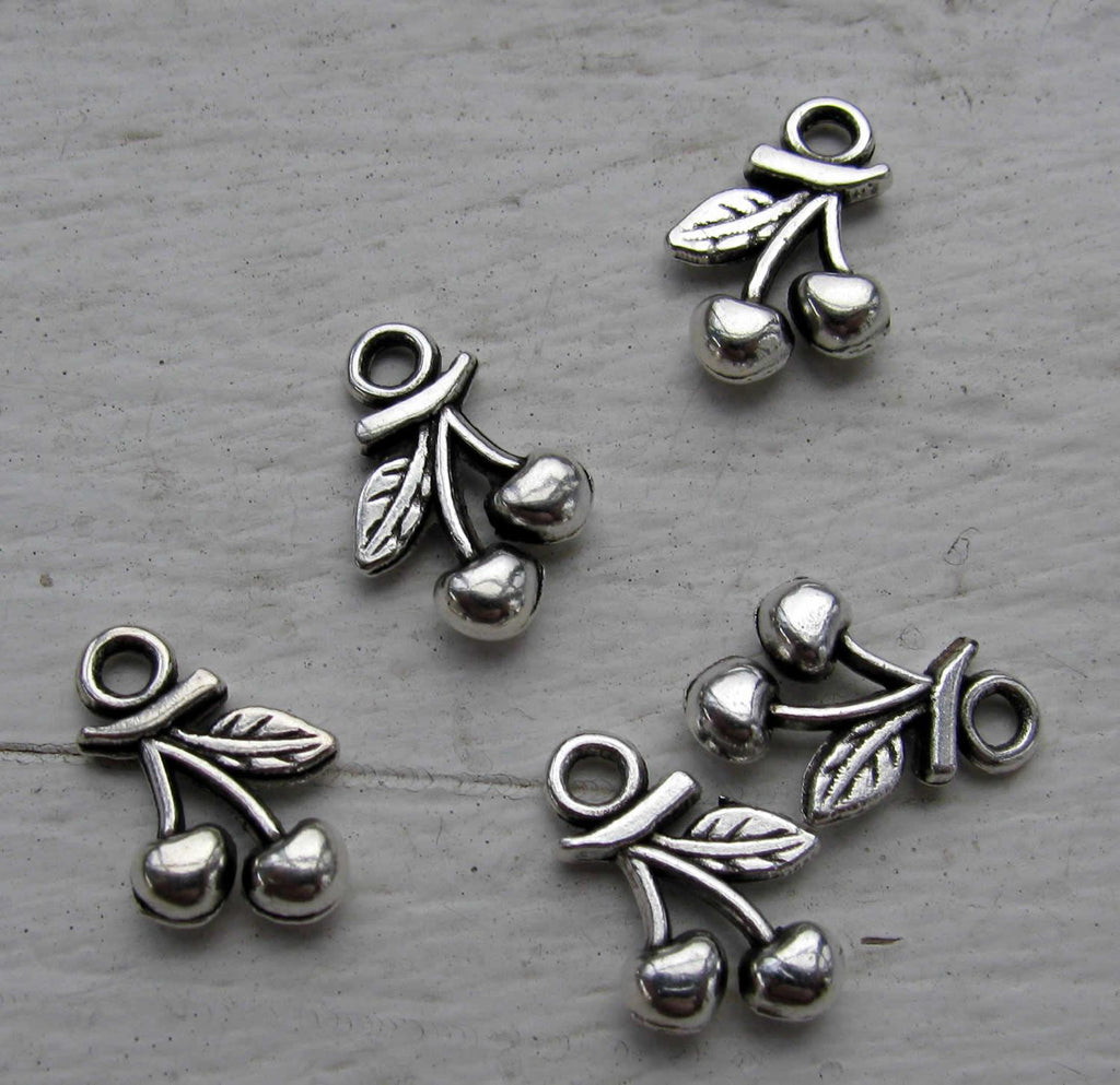 Berlock Silverfärgad - Körsbär 5-Pack Grekisk Metall