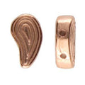 Cymbal Element - Antique Rose Gold Plated 2-pack Beadsmith