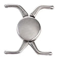 Cymbal Elements - Kissamos Antique Silver Plated Magnetlås 1 styck Beadsmith