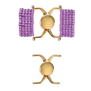 Cymbal Element - Kissamos Magnetlås 24K Gold Plated 1 styck Beadsmith