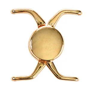Cymbal Element - Kissamos Magnetlås 24K Gold Plated 1 styck Beadsmith