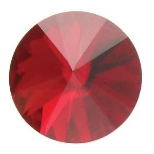 Preciosa Rivoli Maxima - Siam 12mm, 1 styck Preciosa