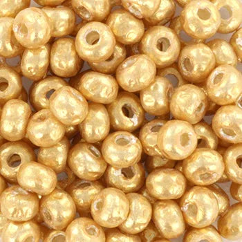 Miyuki Seed Beads - Baroque Gold 6/0, 10 gram Miyuki
