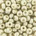 Miyuki Seed Beads - Baroque Silver 6/0, 10 Gram Miyuki