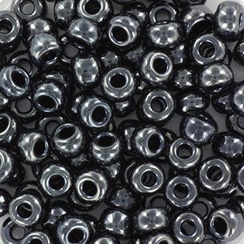 Miyuki Seed Beads - Metallic Gunmetal 6/0, 10 Gram Miyuki