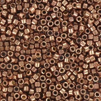 Miyuki Delica - Duracoat Galvanized Rose Champagne 11/0, 5 gram Miyuki