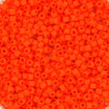 Miyuki Delica - Opaque Matte Orange 11/0, 5 gram Miyuki