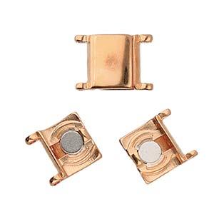 Cymbal Element - Axos Rose Gold Plated Lås 1 styck Beadsmith