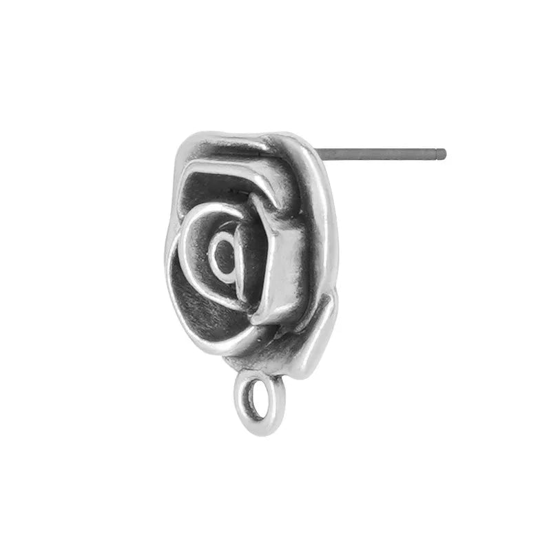 Örstickare Silverpläterad - Ros, 2-pack Grekisk Metall