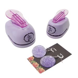 Papperstans Örhänge - Hål plus ram, 1 styck Packasmile