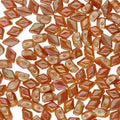 Matubo Mini Gemduo - Chalk Full Apricot 6x4mm, 5 gram Matubo