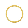 Cirkel 24k Guldpläterad - 12mm 1 styck Grekisk Metall