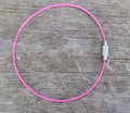 Wire Armband - Fuchsia 1mm 1 styck Grekisk Metall