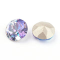 Kinesisk strass - Round stone two tone Tanzanite 10mm 1 styck Hilmas Pyssel