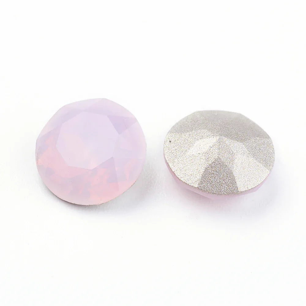 Kinesisk Strass - Round Stone Rosewater Opal 10mm 1 styck Hilmas Pyssel