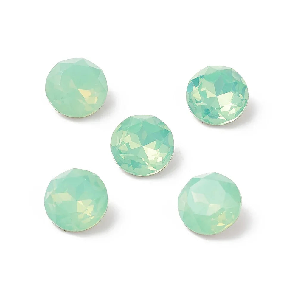 Kinesisk strass - Round stone Pacific Opal 10mm 1 styck Hilmas Pyssel