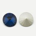 Kinesisk strass - Rivoli Montana 10mm 1 styck Hilmas Pyssel