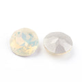 Kinesisk strass - Round stone Sand Opal 8mm 1 syuck Hilmas Pyssel