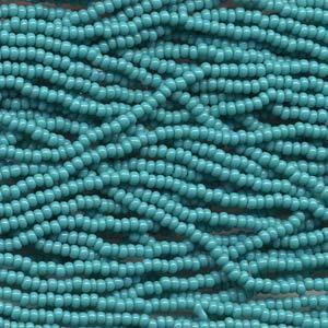 Tjeckiska seed beads - Turquoise Green 11/0, 17 gram Preciosa