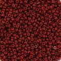 Miyuki Seed Beads - Duracoat Opaque Maroon 15/0, 10 gram Miyuki