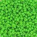Miyuki seed beads - Duracoat Opaque Fiji Green 11/0, 10 gram Miyuki