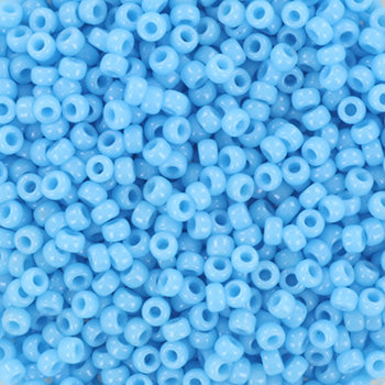 Miyuki Seed Beads - Opaque Turquoise Blue 11/0, 10 Gram Miyuki