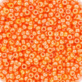 Miyuki Seed Beads - Opaque Luster Light Orange 11/0, 10 Gram Miyuki