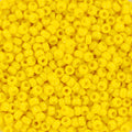 Miyuki Seed Beads - Opaque Dark Yellow 11/0, 10 gram Miyuki