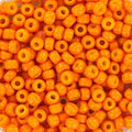 Miyuki Seed beads - Duracoat Opaque Kumquat 8/0, 10 gram Miyuki