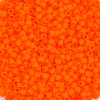 Miyuki Delica - Opaque Matte Mandarin 11/0, 5 gram Miyuki