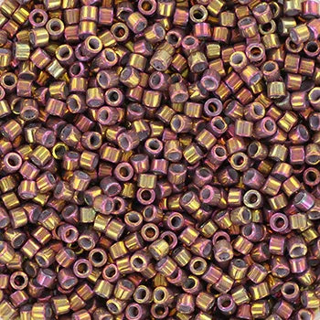 Miyuki Delica - Metallic Iris Earth Batic Gold 11/0, 5 gram Miyuki